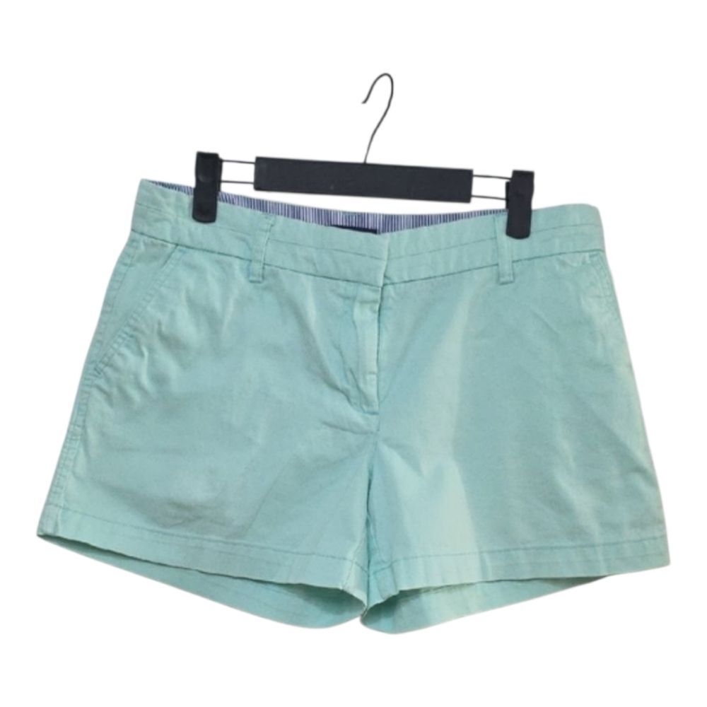 British Khaki Mint Green Women's Shorts Size 8